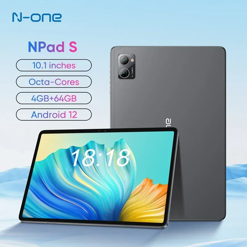 [Moedas] Npad S 2023 Tablet Pad De 10,1 Polegadas 1280x800 Hd 4gb 64gb Android 12 Mtk8183 8 Ncleos 6600mah